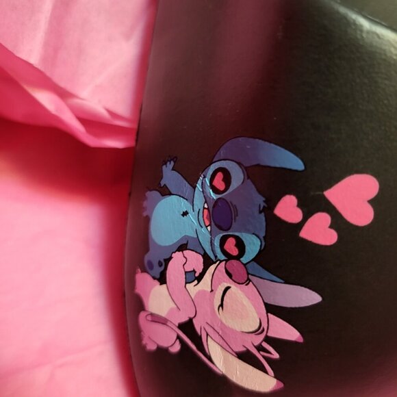 NWT Stitch & Angel EVA Slides Sz 7.5-8 - Picture 4 of 6